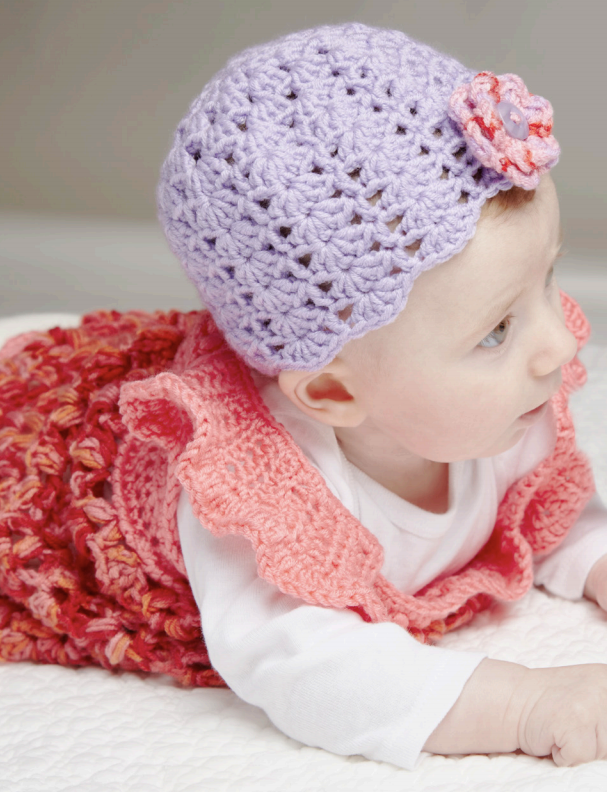 Isaac Mizrahi® Craft™ Beauty Shell-Stitch Crochet Cap