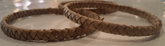 Handcrafted Small Thin Weave Lauhala Bracelet