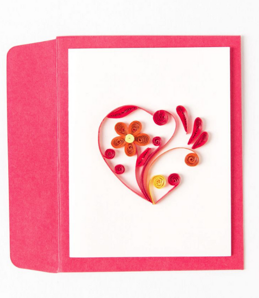 Quilling Cards- Hand-Crafted Mini Cards, Variety