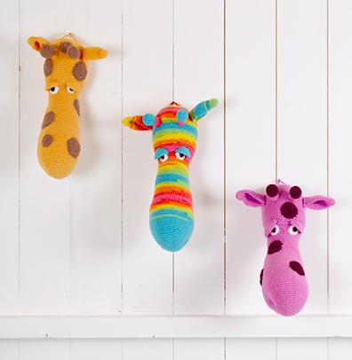 Stylecraft Crochet Toy Giraffe Head Pattern 9217