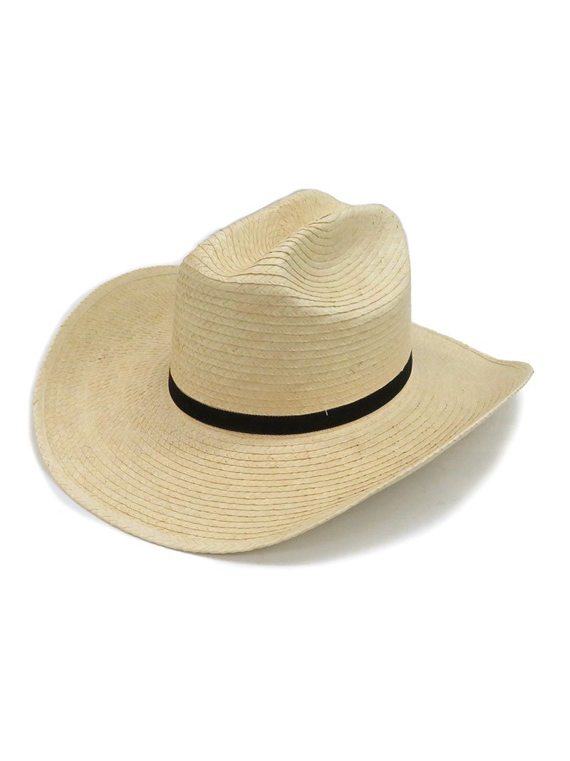 SunBody Kid's Cattleman Handcrafted Natural Straw Hat HGKC