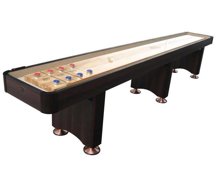 Playcraft Woodbridge 16' Shuffleboard Table in Espresso