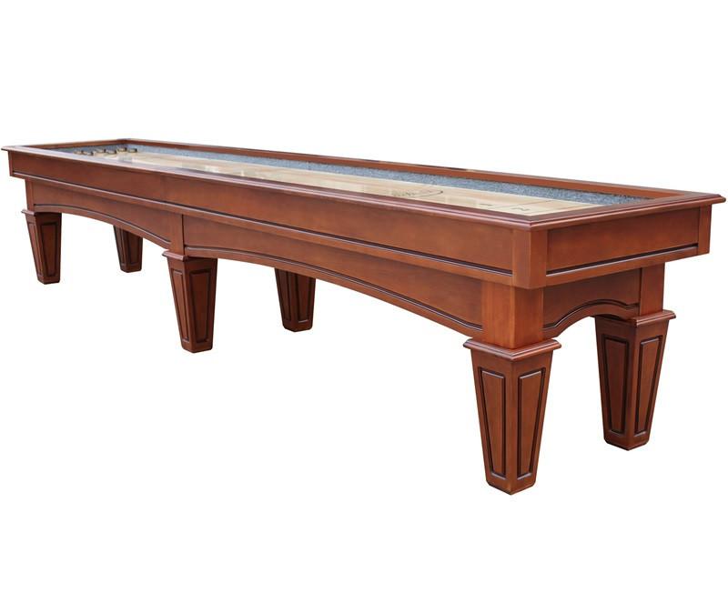 Playcraft St. Lawrence 14'  Pro-Style Shuffleboard Table in Chestnut