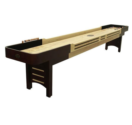Playcraft Coventry 12' Shuffleboard Table in Espresso
