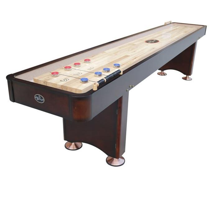 Playcraft Georgetown 12' Shuffleboard Table in Espresso