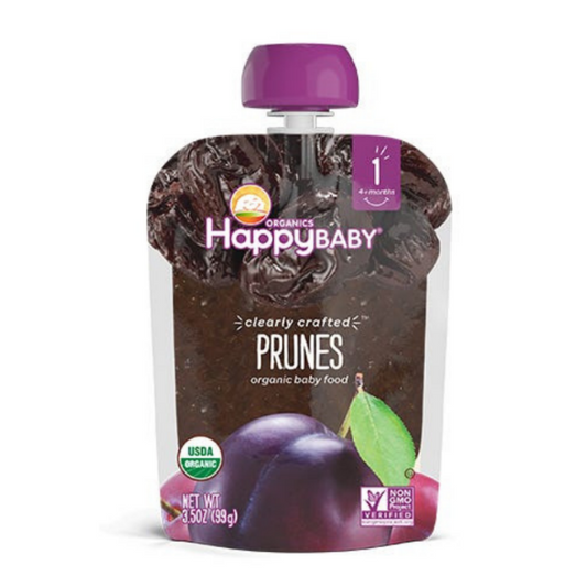 Happy Family Happy Baby Stage 1 Clearly Crafted - Prune, 99 g.