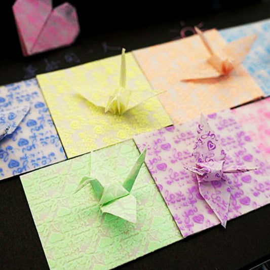 Origami - Useful Kids Handmade DIY Scrapbooking Gift Craft Decoration Colorful 18pcs/set Square Origami Paper Single Side Folding Papers