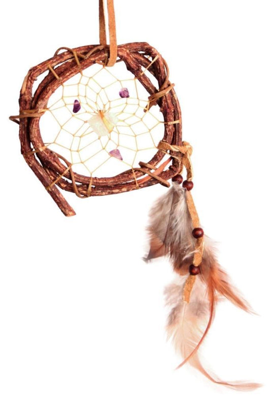 Monague Native Crafts Twig Vision Seeker Dream Catcher, Handmade in Canada