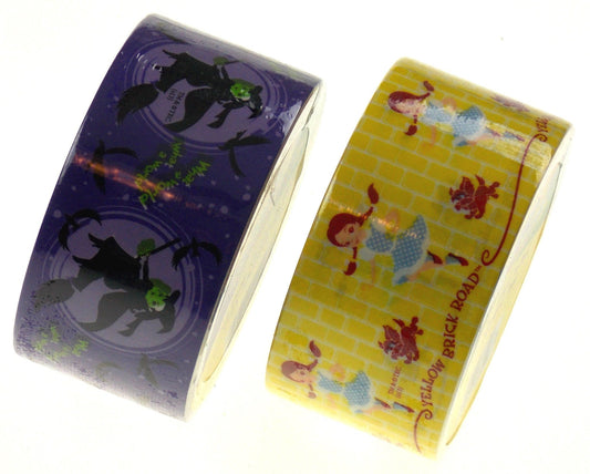 Rolls Wizard Of Oz Duct Tape 1.88"x10yd Lot of 6 Craft Decorating Dorothy Witch