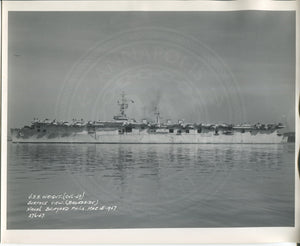 Official Navy Photo of WWII era Wright  (CV-49) Aircraft Carrier