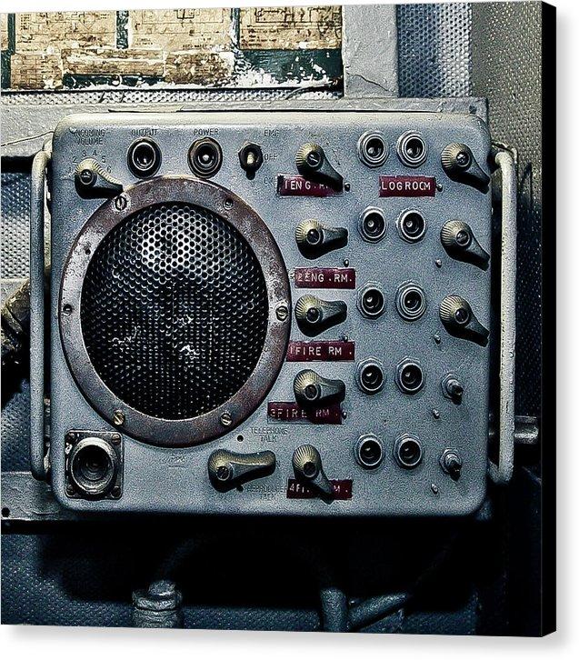 Uss Yorktown Aircraft Speaker - Canvas Print