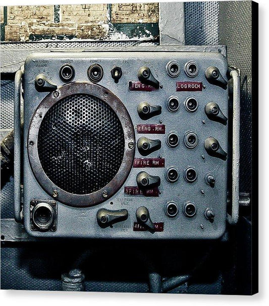 Uss Yorktown Aircraft Speaker - Canvas Print