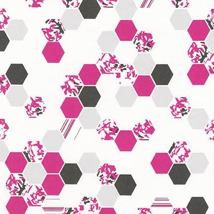 Palm Canyon - by Violet Craft - Hexies - Pink