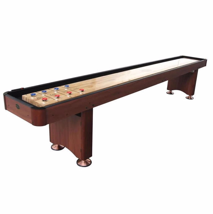 Playcraft Woodbridge 9' Shuffleboard Table in Cherry