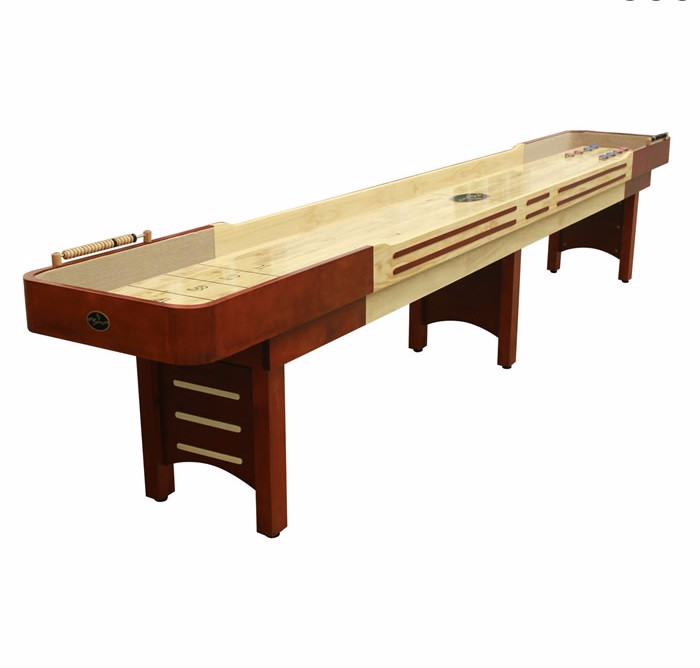 Playcraft Coventry 16' Shuffleboard Table in Cherry