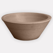 Load image into Gallery viewer, Handcrafted Conical Ceramic Vessel Sink - Dark Gray