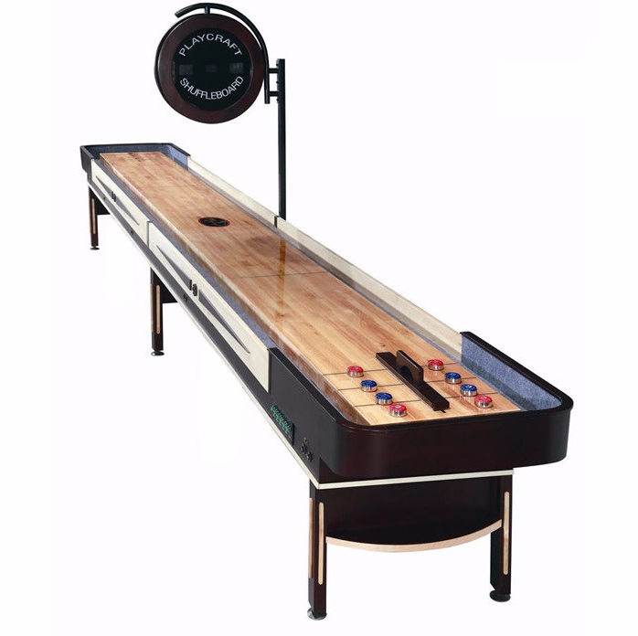 Playcraft Telluride 18' Pro Style Shuffleboard Table in Espresso