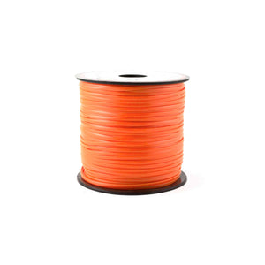 Neon Tangerine Plastic Craft Lace Lanyard Gimp String Bulk 100 Yard Roll