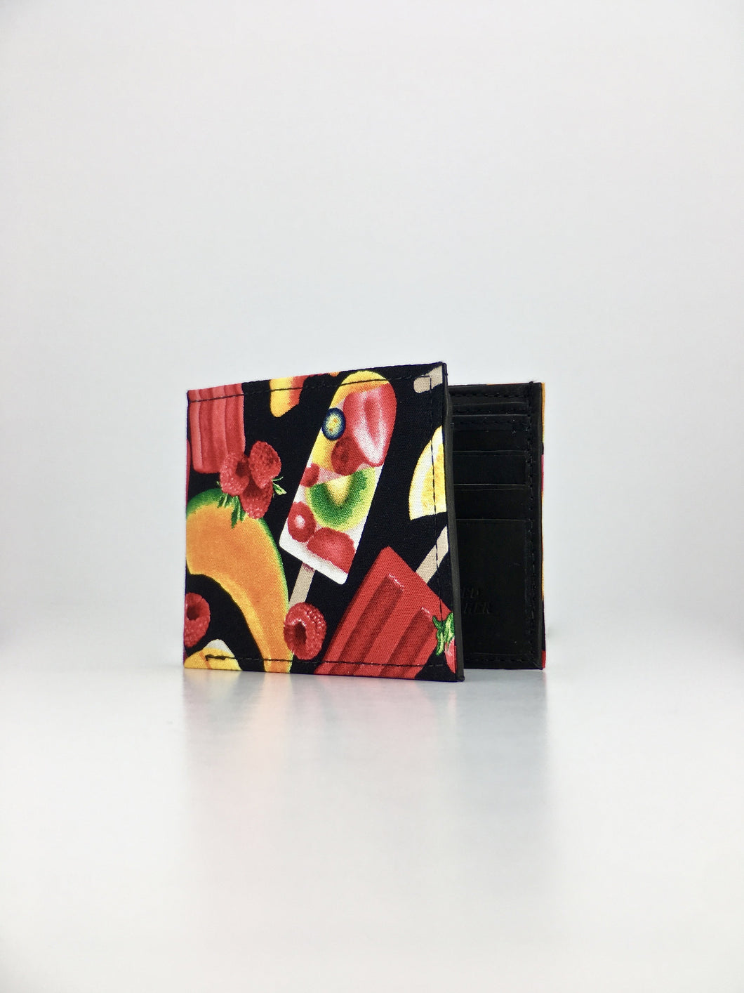 Paletas print handcrafted billfold wallet