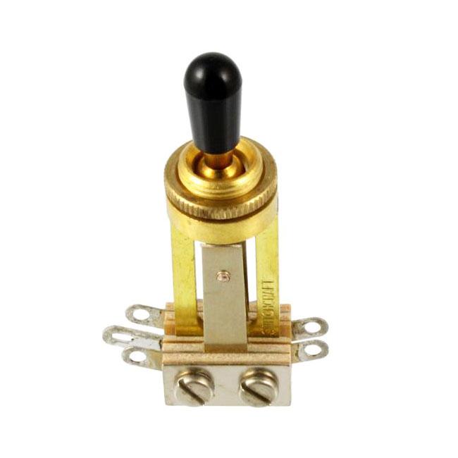 Switchcraft Straight Type 3-Way Gold Toggle Switch for Gibson USA