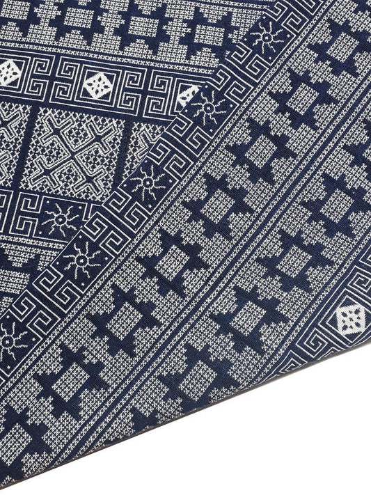 Veradacraft Thai Woven Cotton Fabric Tribal Fabric Native Fabric Ethnic fabric Aztec fabric Craft Supplies Woven Textile 1/2 yard (WFF268)