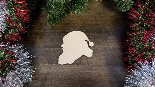 Santa Claus Wood Shape Blank