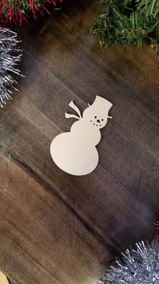 Snowman Wood Shape