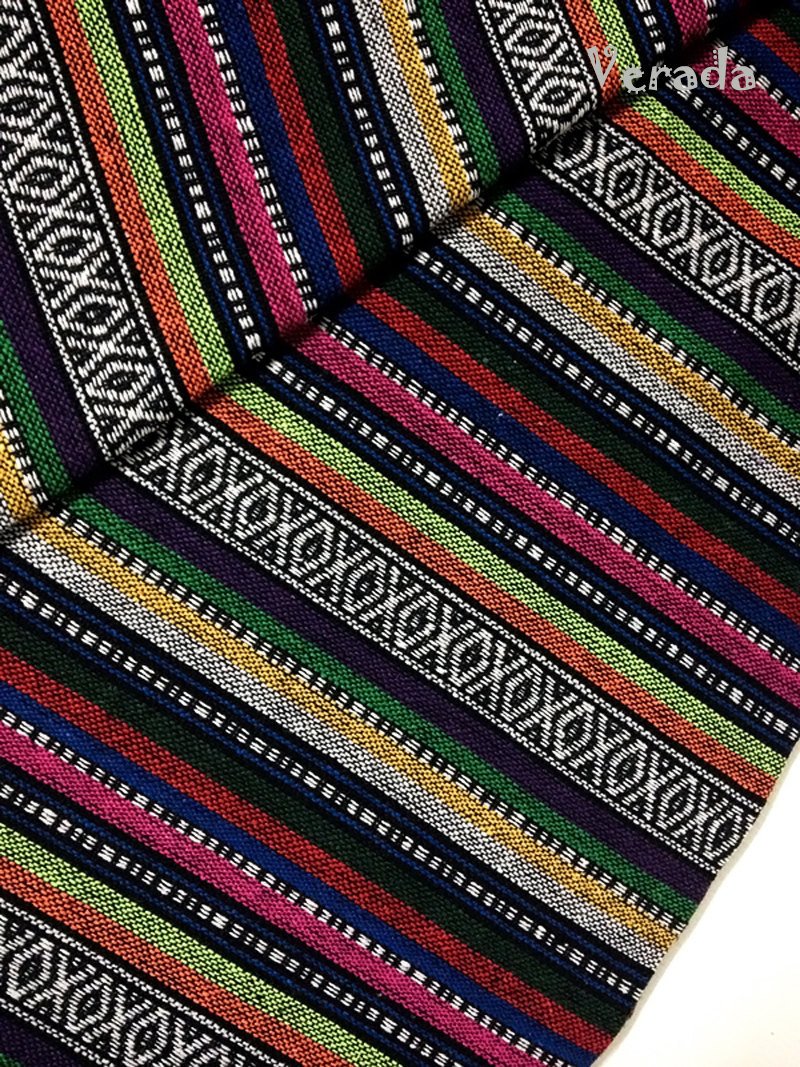 Thai Woven Cotton Tribal Fabric Textile 1/2 yard (WF11)