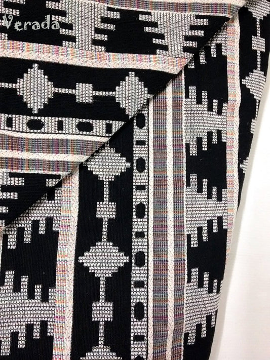 Thai Woven Cotton Tribal Fabric Textile 1/2 yard (WF28)