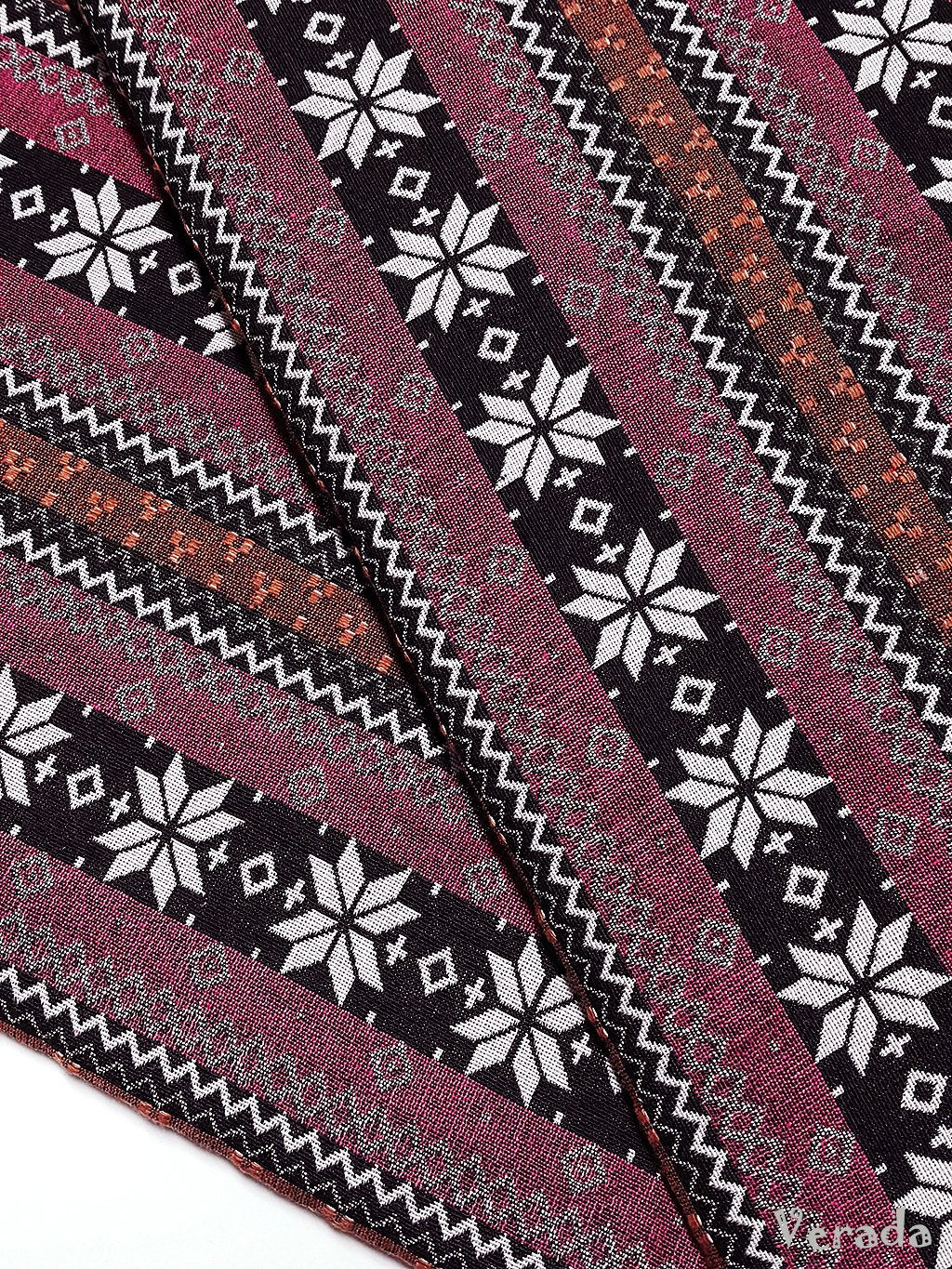 Thai Woven Cotton Tribal Fabric Textile 1/2 yard (WFF122)