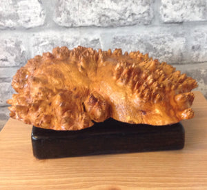 Hand Crafted Burl Wood Sculpture