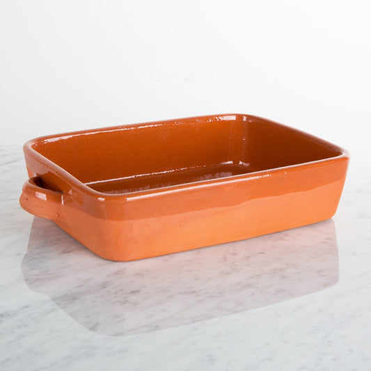 Large Hand Crafted Ceramic Baking Pan