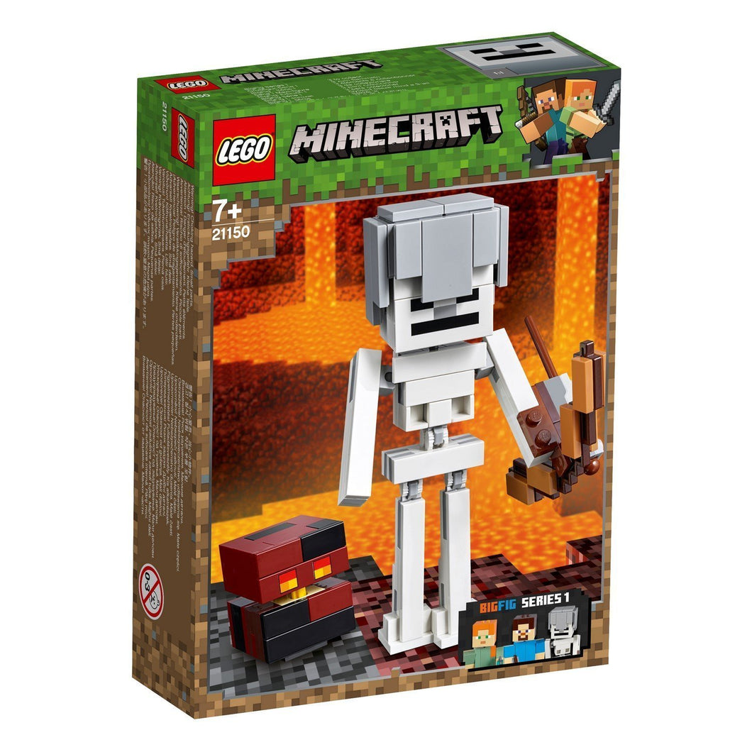 LEGO®Minecraft™ Skeleton BigFig with Magma Cube-21150