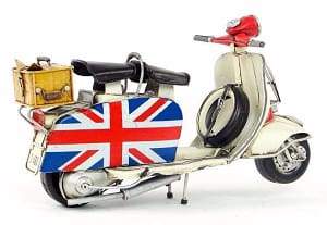 Metal Scooter Sculpture Craft