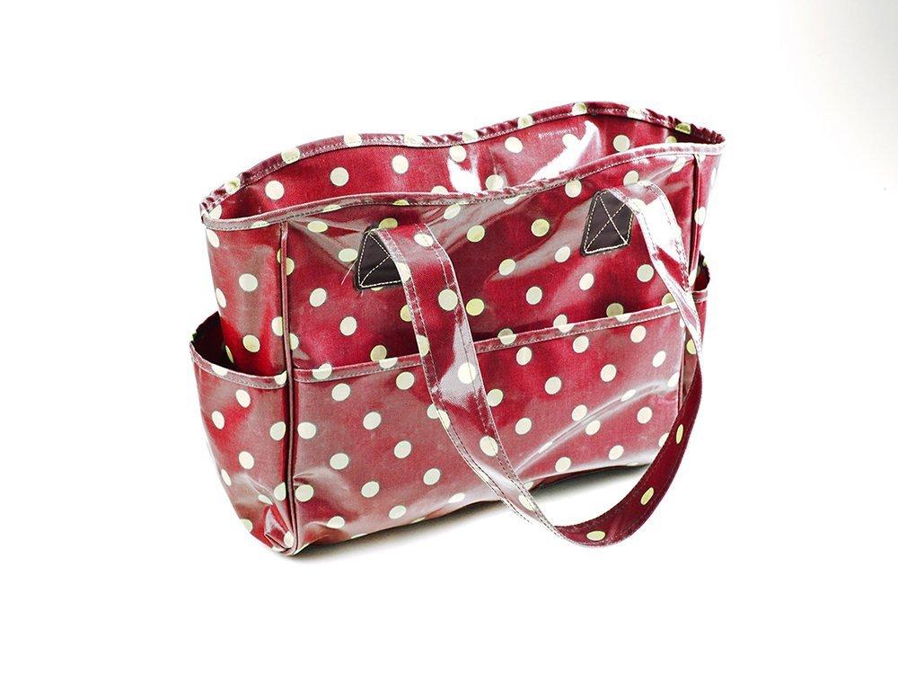 Hobby and Gift Vinyl Crafters Bag - Cherry Red Spot