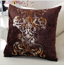 Load image into Gallery viewer, Luxurious Handcrafted Bronzing Cushion Cover