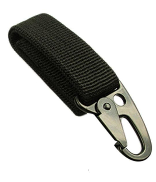 molle attach belt clip webbing backpack strap Quickdraw clasp outdoor kit Carabiner camp tactical travel bag hike bushcraft