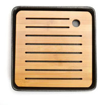 Load image into Gallery viewer, Japanese Bamboo Ceramics Tea Tray