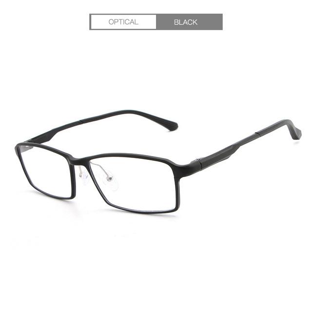 Hdcrafter Tr90 17G Lightweight Glasses Frame Myopia Hyperopia Prescription Eyeglasses Frames Reading Titaniun L-P6287
