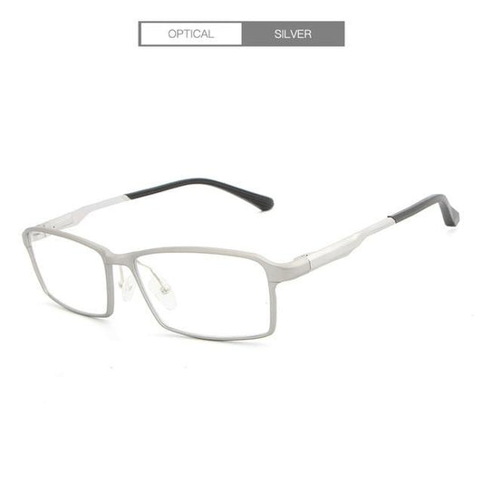 Hdcrafter Tr90 17G Lightweight Glasses Frame Myopia Hyperopia Prescription Eyeglasses Frames Reading Titaniun L-P6287