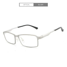 Load image into Gallery viewer, Hdcrafter Tr90 17G Lightweight Glasses Frame Myopia Hyperopia Prescription Eyeglasses Frames Reading Titaniun L-P6287