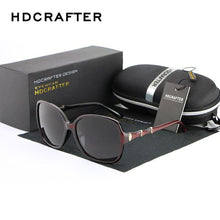 Load image into Gallery viewer, Hdcrafter Brand Designer Polarized Sunglasses Women Retro Vintage Classic Oversize 8803