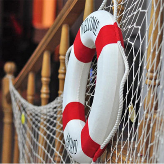 Mediterranean Style Family Adornment Life Buoy Crafts