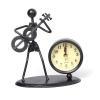 Iron Table Desk Alarm Clock With Musical Instrument Gadget Decoration Craft Gift