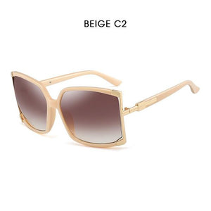 Hdcrafter Sunglasses Women Oversized Square High Quality 0000