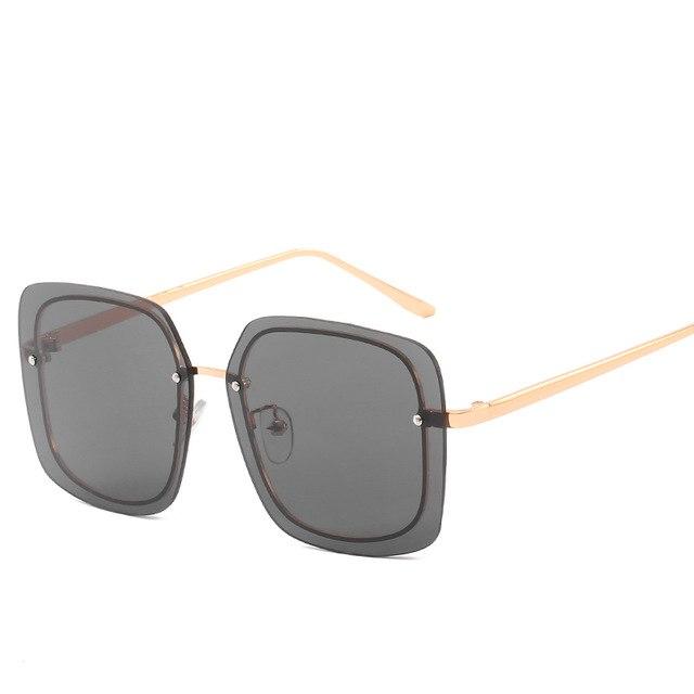 Hdcrafter Sunglasses Women Men Rimless 0000