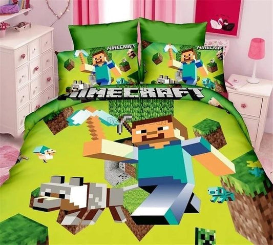 Minecraft Printed Bedding Sets
