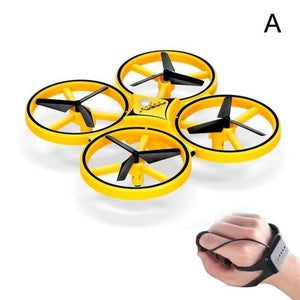 Interactive Induction Drone Toys Quadcopter LED Light RTF UAV Aircraft Intelligent Watch Remote Control UFO Drone Children Gift