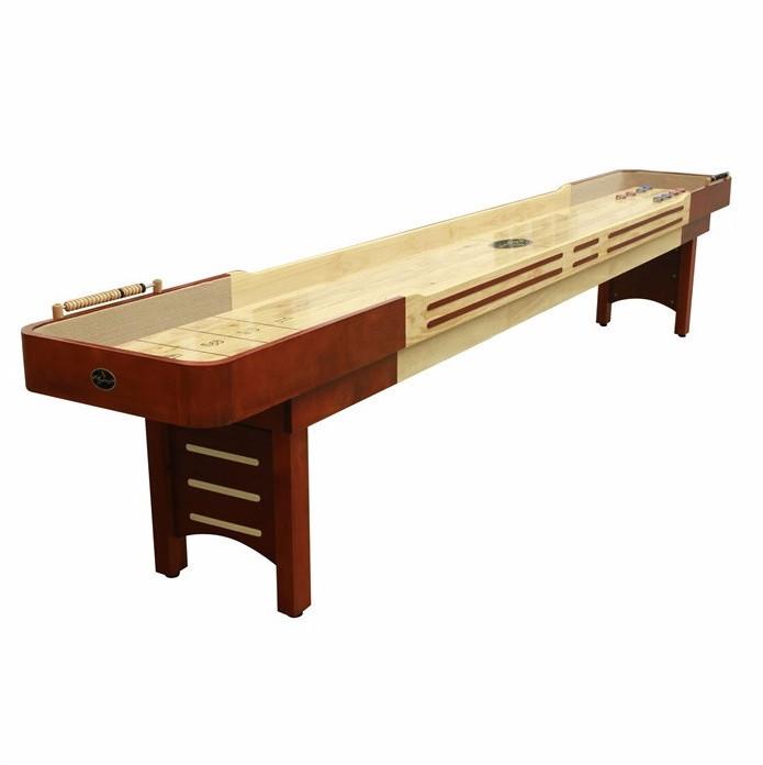 Playcraft Coventry 12' Shuffleboard Table in Cherry