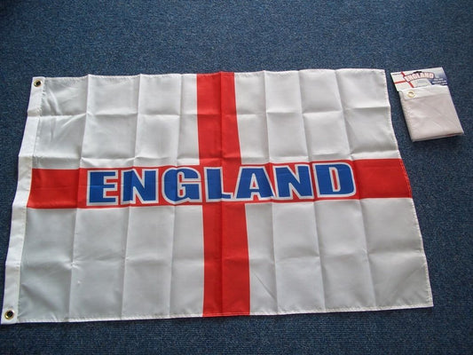 St George Cross England Giant fan flag 5 ‘x 3 ‘NEW £ 2.99 Sold by Ashcraft UK